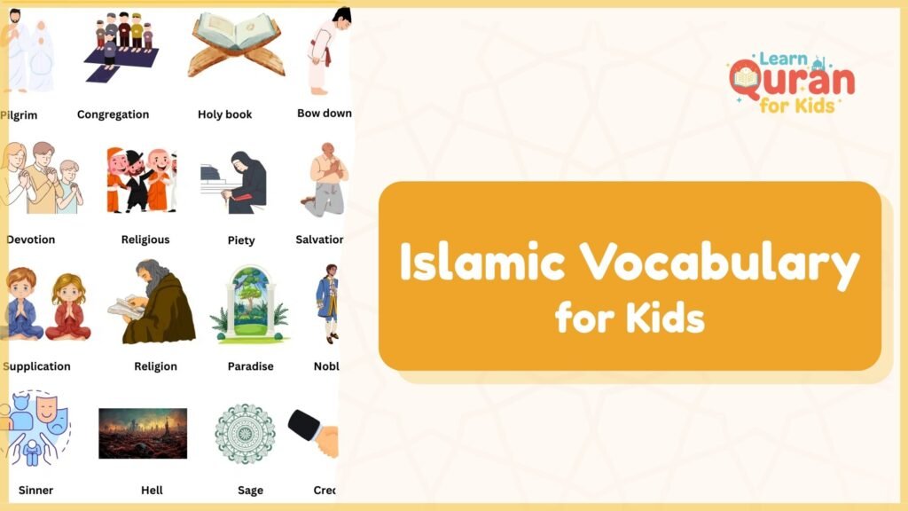  Islamic Vocabulary For Kids 