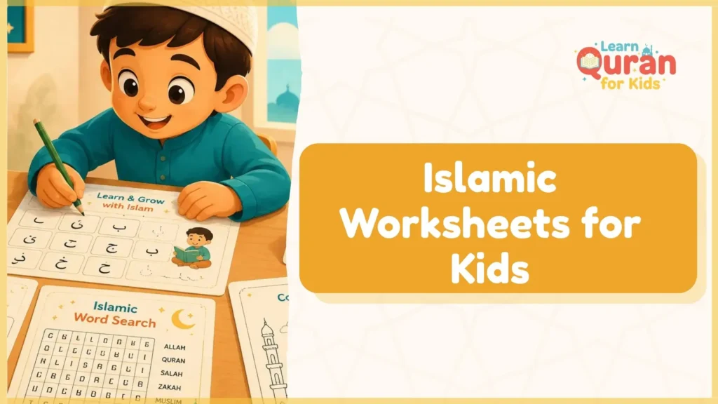Islamic Worksheets for Kids