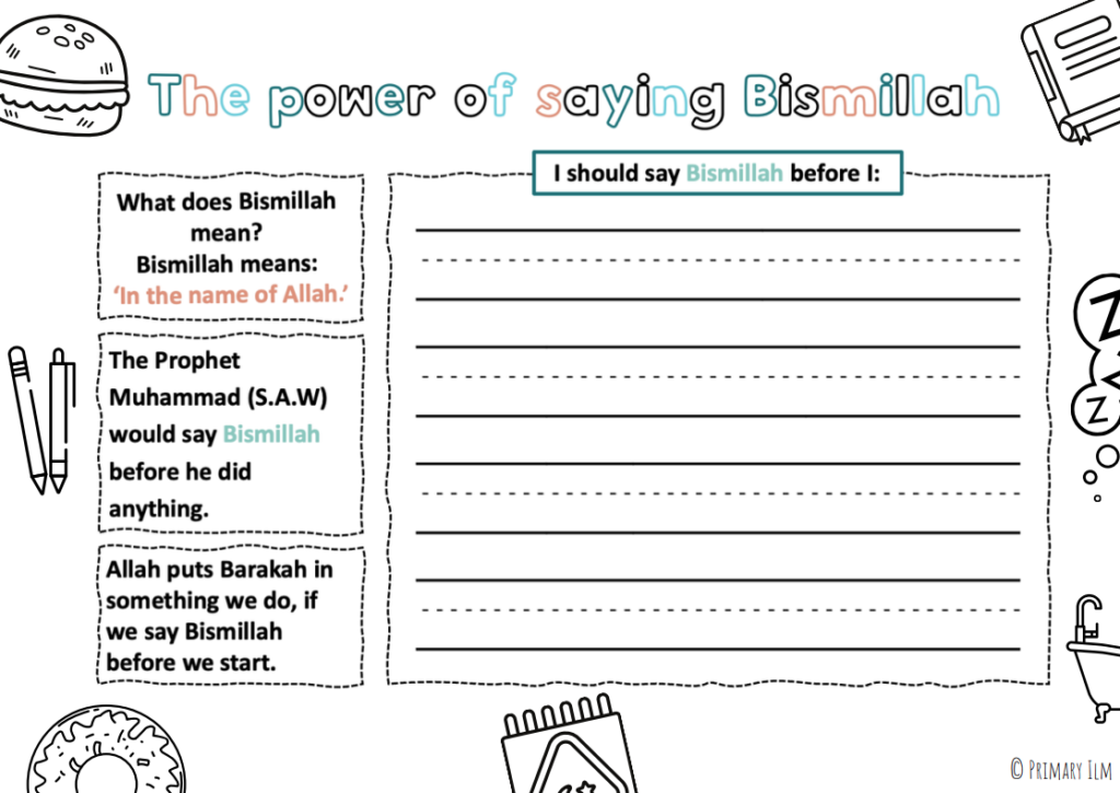 The Power of Saying Bismillah