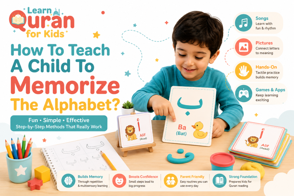 How To Teach A Child To Memorize The Alphabet?