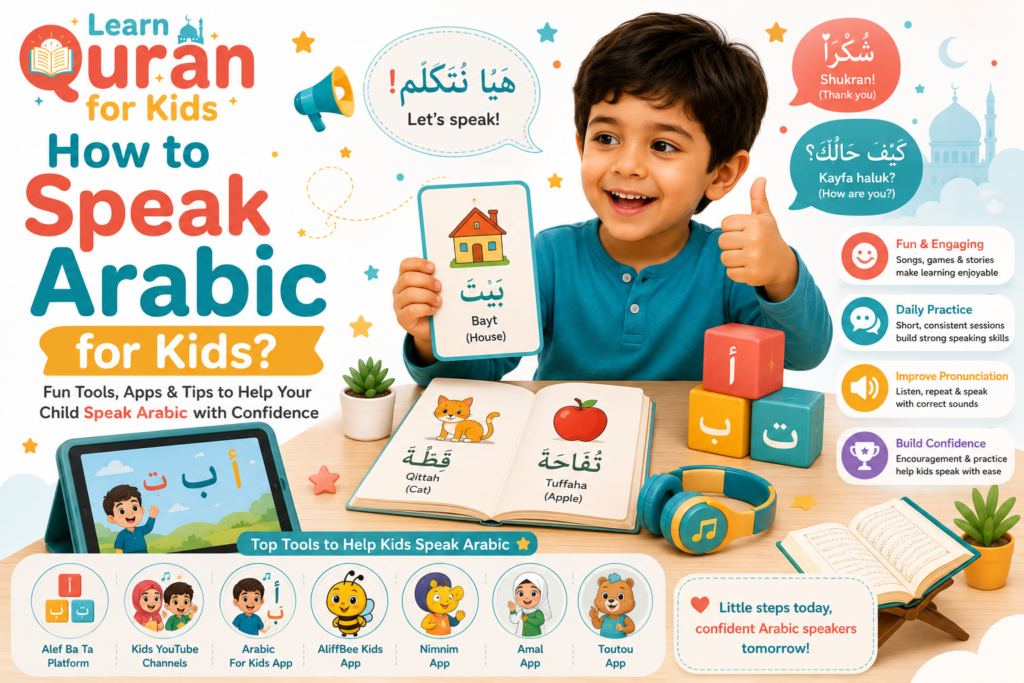 How to Speak Arabic for Kids? 