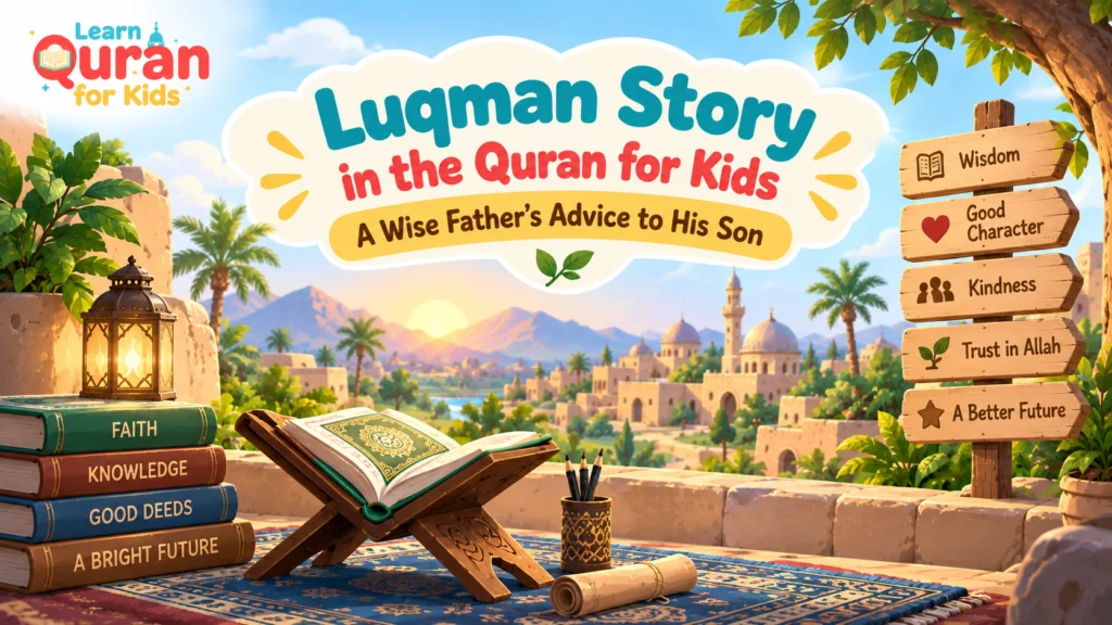 Luqman Story in the Quran for Kids – A Wise Father
