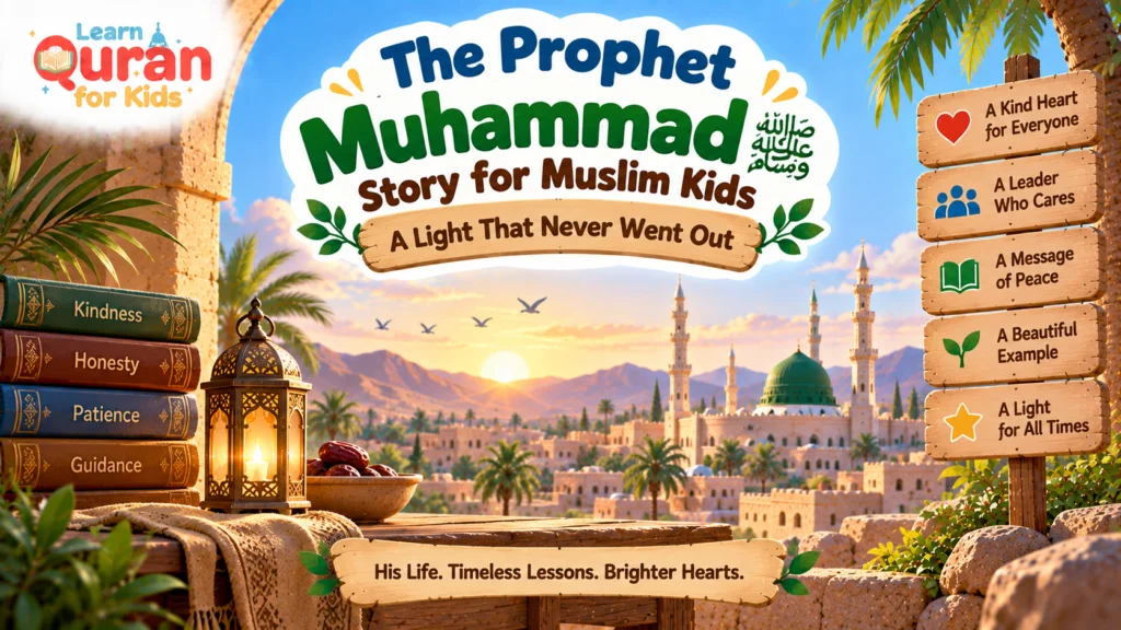 The Prophet Muhammad Story for Muslim Kids – A Light That Never Went Out