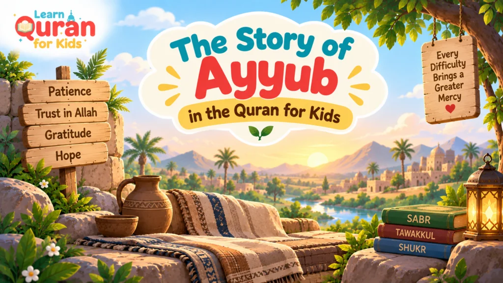 The Story Of Ayyub In The Quran For Kids