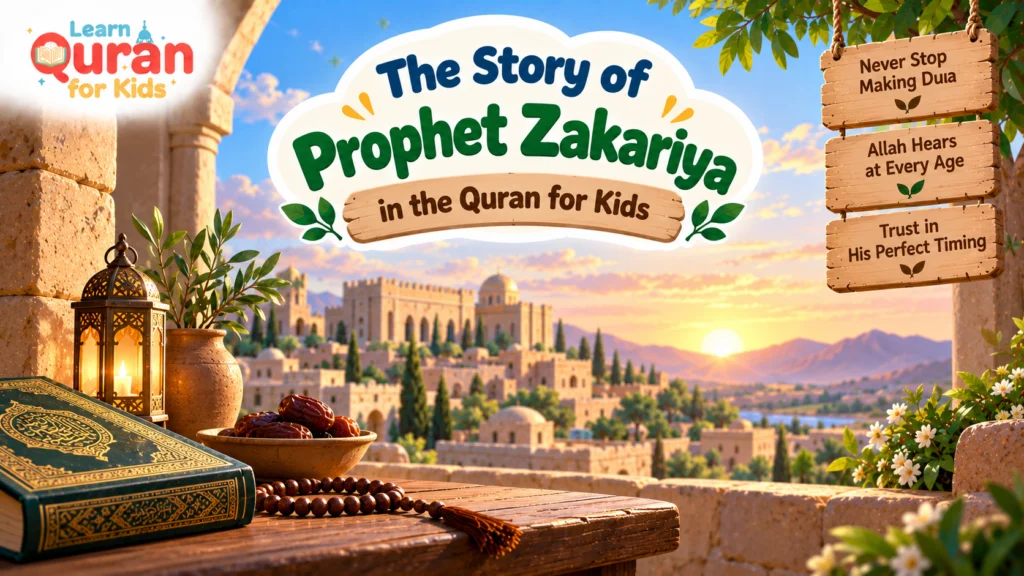 The Story Of Prophet Zakariya In The Quran For Kids