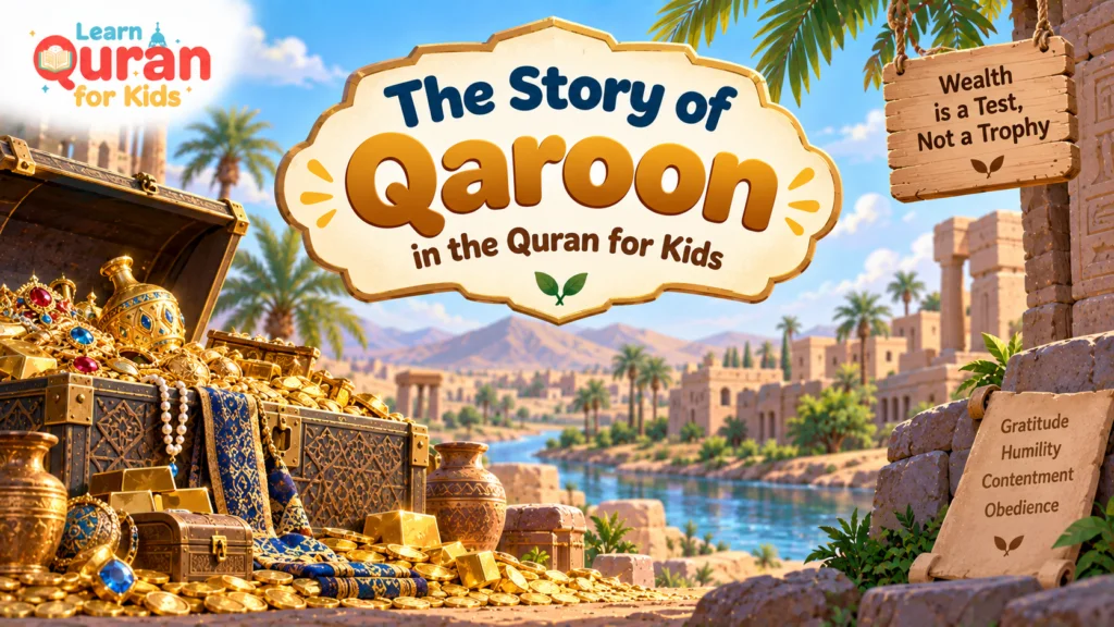 The Story Of Qaroon In The Quran For Muslim Kids