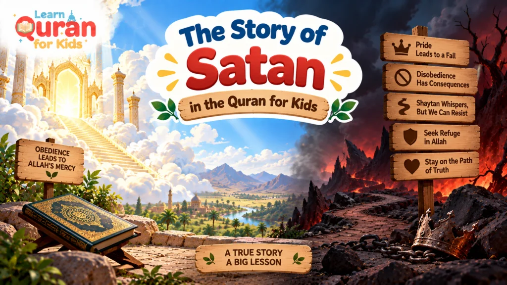 The Story Of Satan In The Quran For Kids