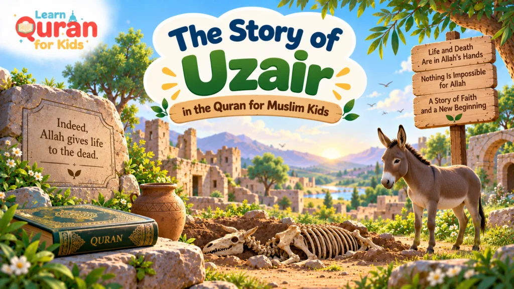 The Story of Uzair in the Quran for Muslim Kids