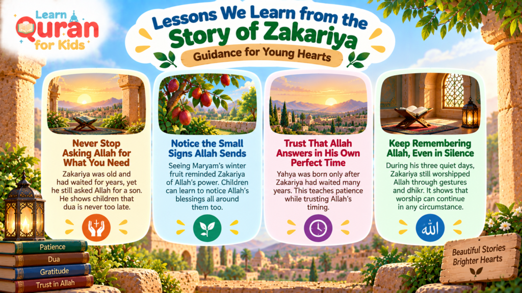 4 Lessons Kids Can Learn From the Story of Prophet Zakariya 