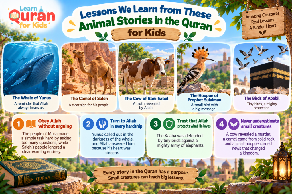 4 Lessons Kids Can Learn From Animal Stories in the Quran 